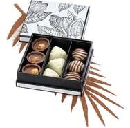 Caja de bombones de cartn Carr coleccin &#8220;Prestige cacao&#8221; : Cajas